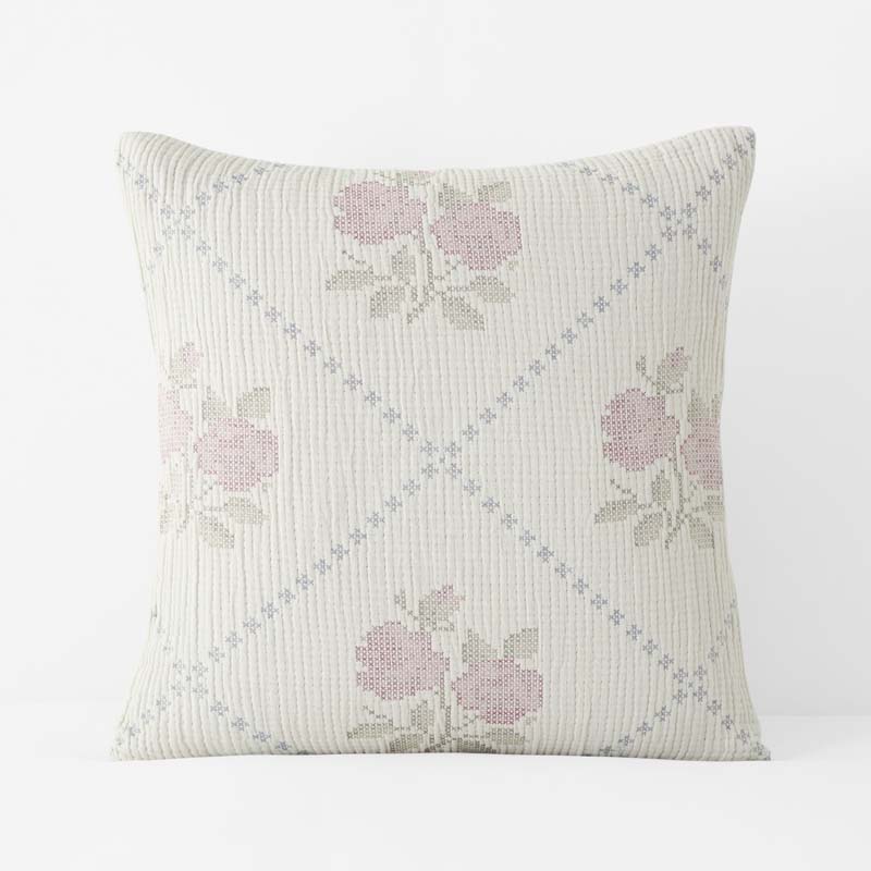Fleur Sham - Cream, Euro