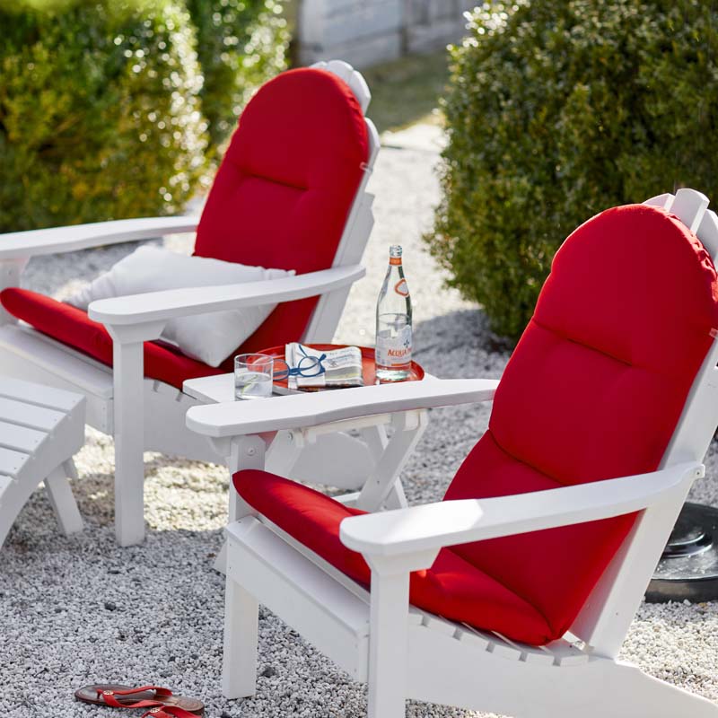 Adirondack Chair Cushion - Jockey Red
