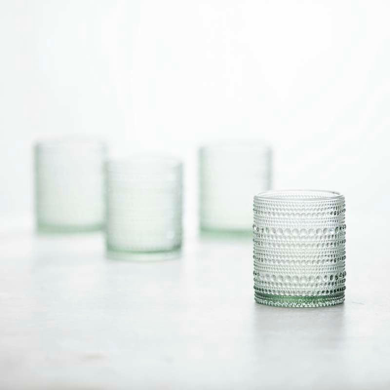 Orbetto Outdoor Drinkware, Set of 4 - Green, Old Fashioned