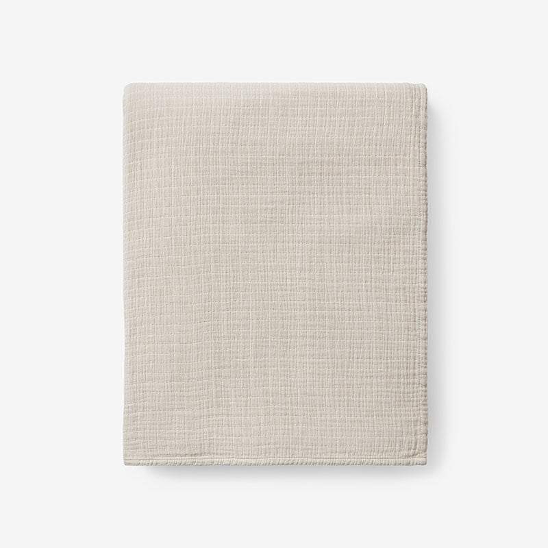 Gossamer Cotton Throw - Linen