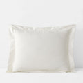 Classic Smooth Wrinkle-Free Sateen Sham - Creme, King