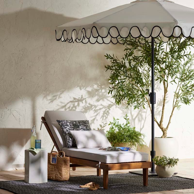 Diamond Handwoven Indoor/Outdoor Rug - Black, 3' x 5'