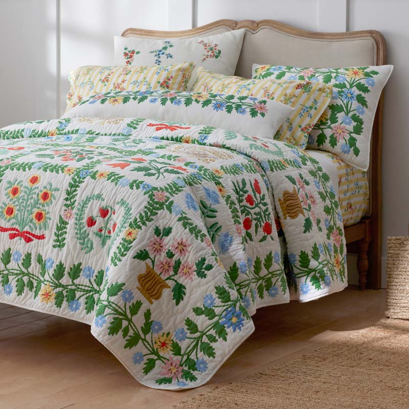 Helena Quilt - Multi, Full/Queen
