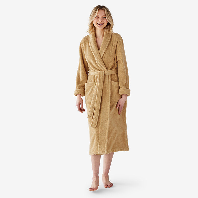 Women's Long Robe - Sunset Gold, XS
