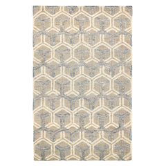 Tala Handwoven Jute Rug - Blue, 2' 6" x 8' Runner