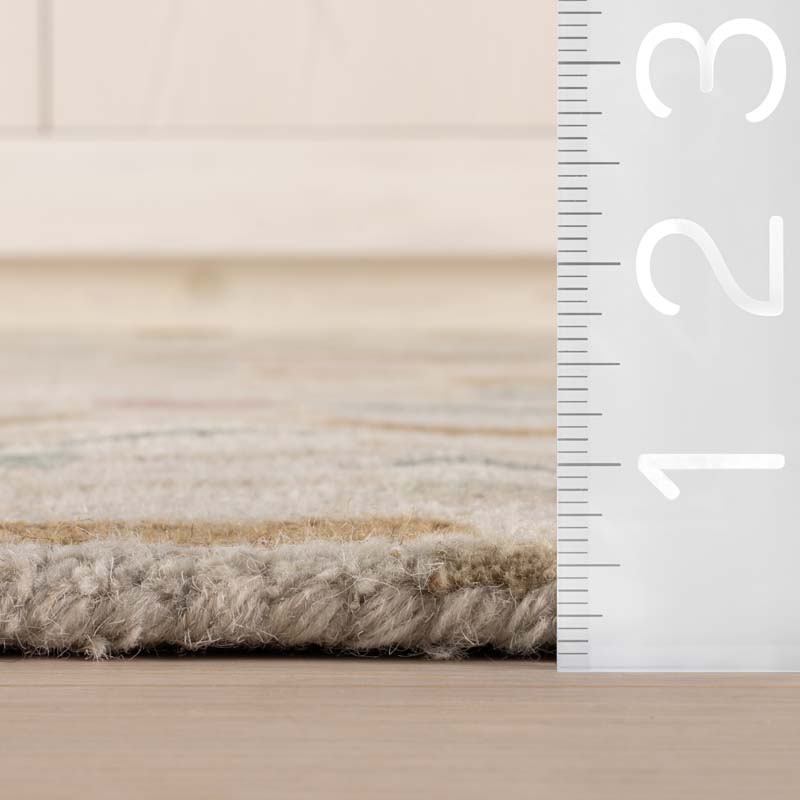 Ashmore Hand Hooked Wool Rug - Beige, 8' x 10'
