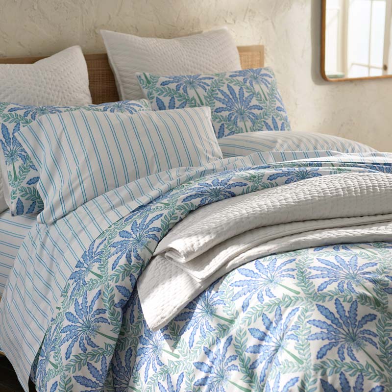 Palm Tree Duvet Cover - Multi, Twin/Twin XL