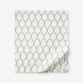 Laurel Classic Smooth Sateen Flat Bed Sheet - Sage, King/Cal King