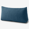 Voile Reading Wedge Pillow Cover - Pacific, Large