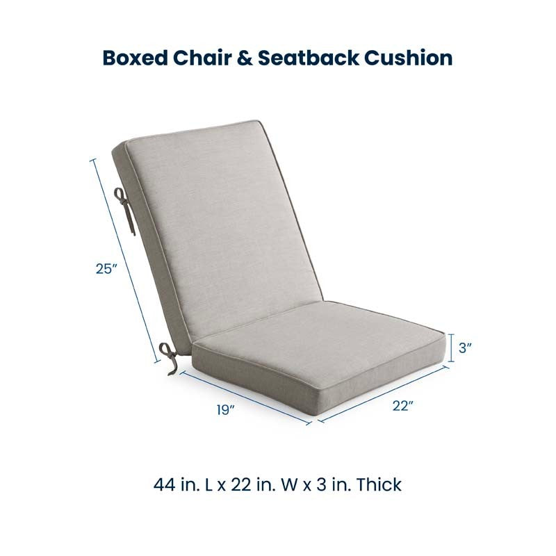 Chair & Seatback Cushion - Air Blue