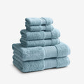 Regal Egyptian Cotton 6-Piece Bath Set - Blue Sky