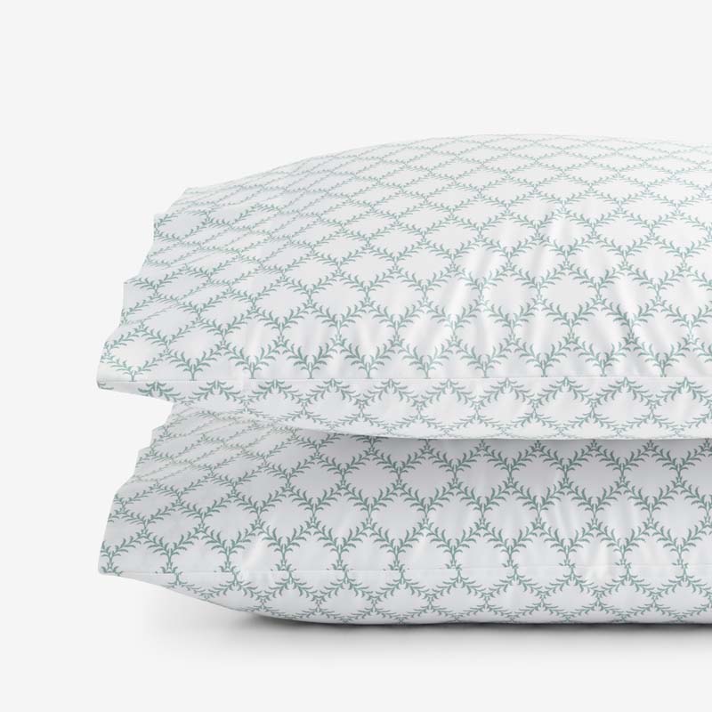 Willowridge Premium Smooth Sateen Pillowcase Set - Green, Standard