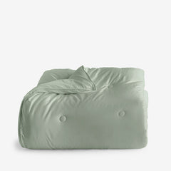 Classic Smooth Rayon Made From Bamboo Sateen Comforter - Tarragon, Twin/Twin XL