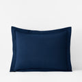 Premium Ultra-Cozy Cotton Velvet Flannel Sham - Navy, Standard