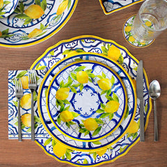 Palermo Melamine Salad Plates, Set of 4