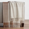 Textured Boucle Throw - Clay