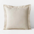 Premium Cool Supima® Cotton Percale Sham - Oatmeal, Euro