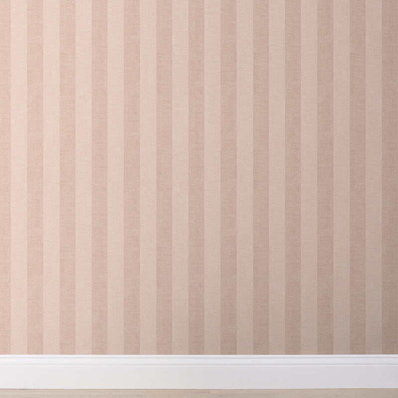 Ava Removable Wallpaper - Stripe Clay, Panel