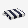 Replacement Boxed Edge Chair Cushion - Cabana Midnight, 18 in. x 18 in.