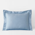 Classic Smooth Sateen Solid Sham - Light Blue, Standard