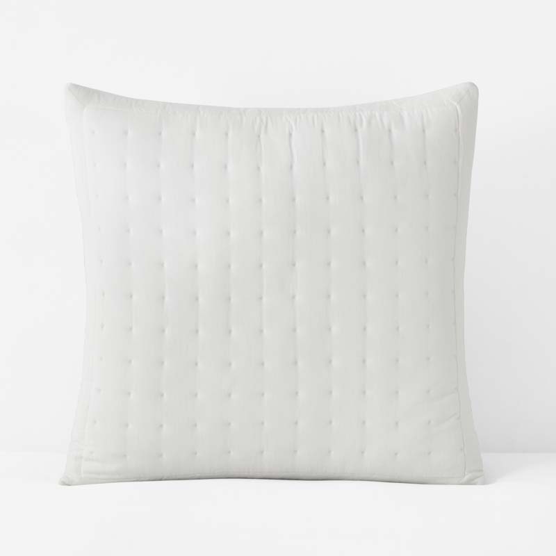 Tufted Stitch Velvet Quilted Sham