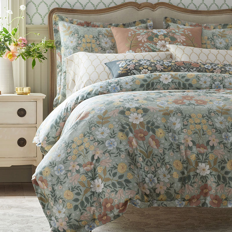 Laurel Classic Smooth Sateen Flat Bed Sheet - Gold, Twin/Twin XL