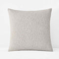 Yarn-Dyed Pencil Stripe Quilted Sham - Taupe, Euro