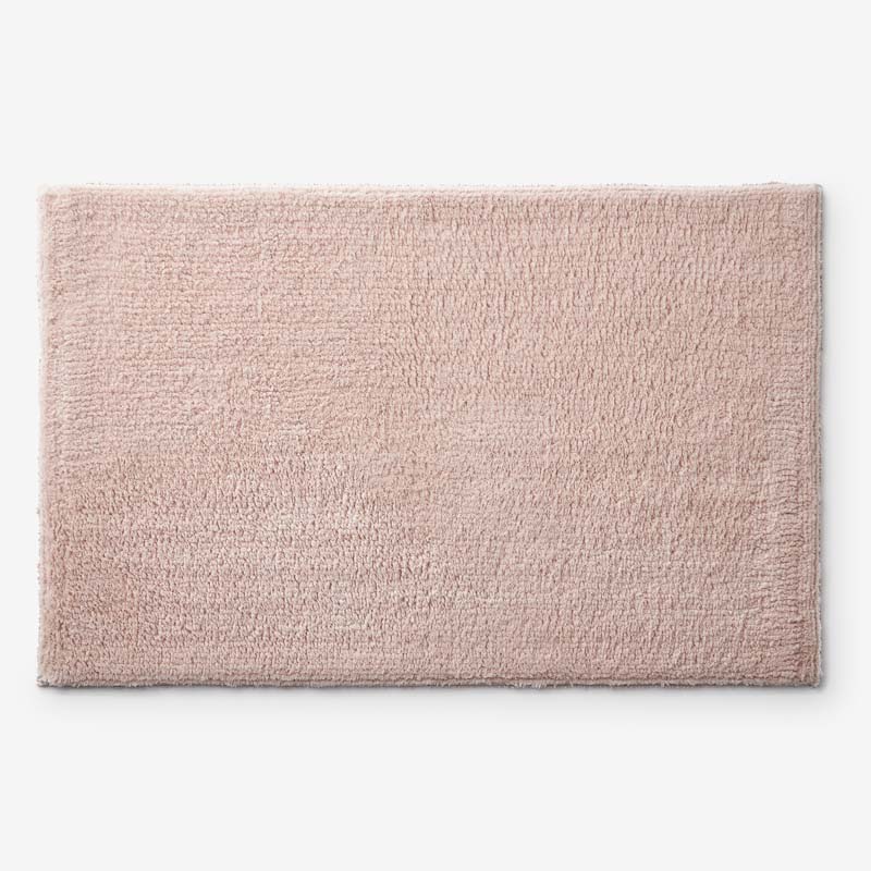 Plush Spa Solid Bath Rug - Rose Quartz, 17 in. x 24 in.
