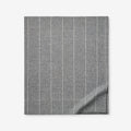 Bromley Premium Ultra-Cozy Cotton Flannel Flat Bed Sheet - Smoke, Full