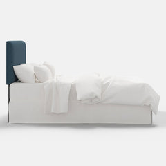Tribeca Textured Linen Headboard - Navy, Twin