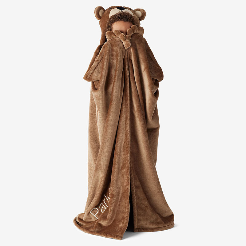 Plush Character Throw - Bear