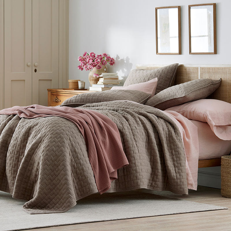 Air Layer Sham - Cocoa Brown, Standard
