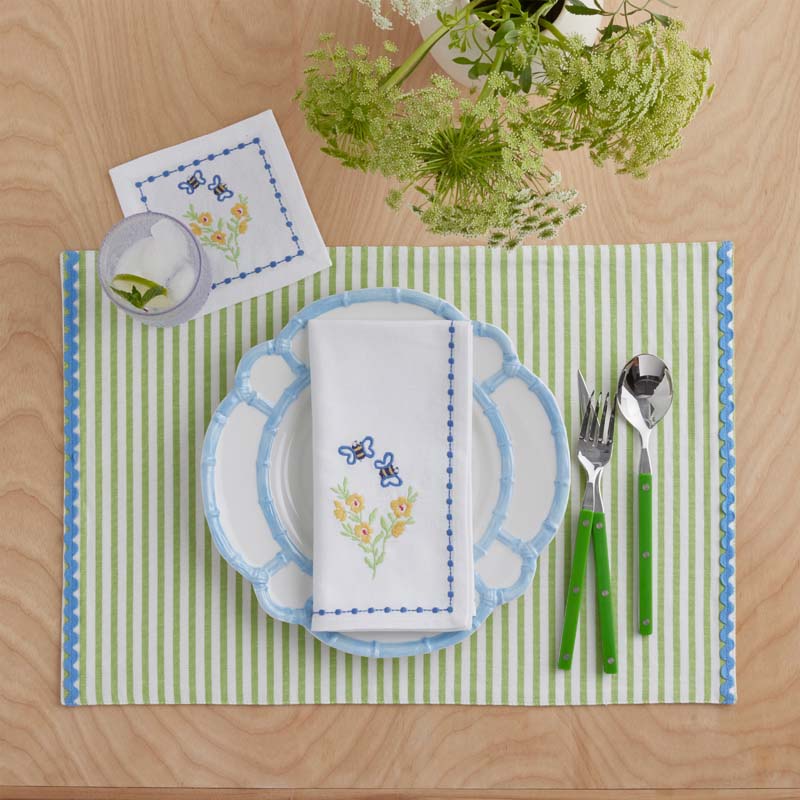 Arienna Embroidered Napkins, Set of 4 - Multi