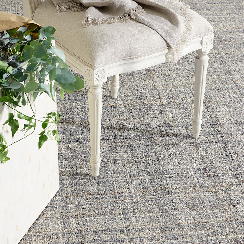 Harris Hand Hooked Wool Rug -  Blue, 3' x 5'