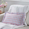 Classic Plaids Yarn-Dyed Cotton Decorative Lumbar Pillow Cover - Graph Plaid
