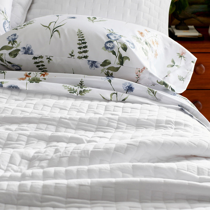 Air Layer Quilt - White, Twin/Twin XL