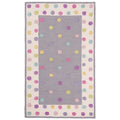 Dotted Stripe Hand Tufted Wool Rug - Gray Multi, 5' x 8'