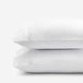 Marcella Premium Smooth Egyptian Cotton Sateen Pillowcase Set - White, Standard
