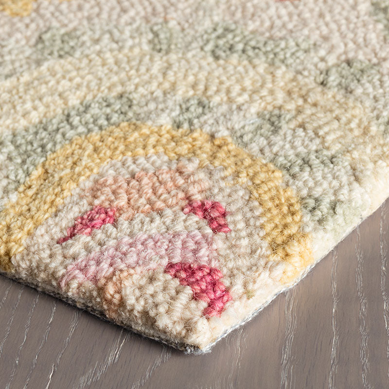 Ines Hand  Hooked Wool Rug - Multi, 2' 6" x 8' Runner