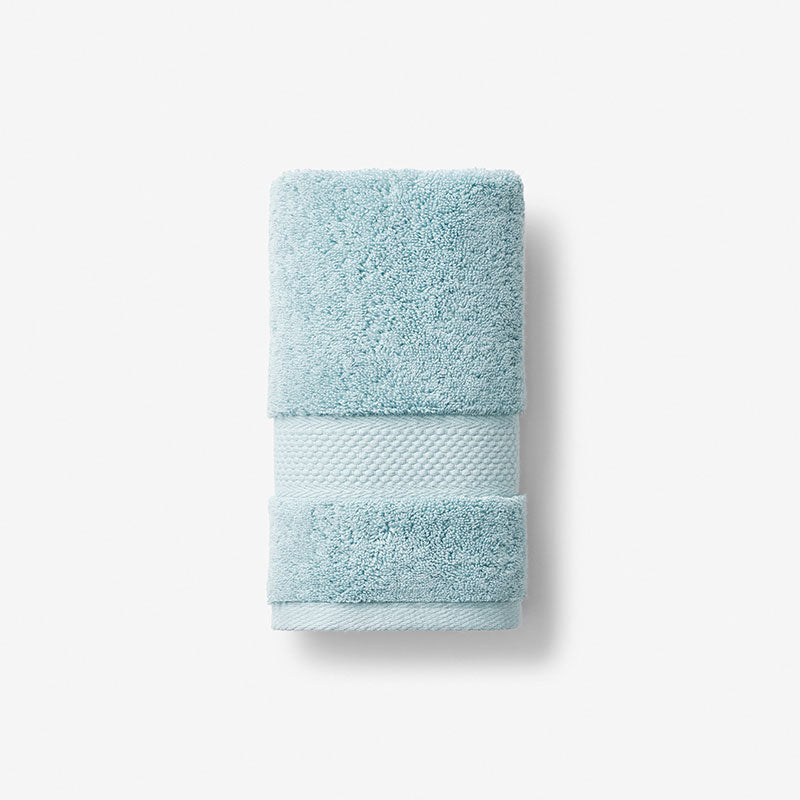 Sterling Supima® Cotton Hand Towel - Aqua Haze