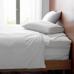 Organic Cotton Sateen Mattress/Box Spring Protector - 16 in., Cal. King