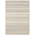 Poppy Handwoven Wool Rug - Natural, 5' x 8'