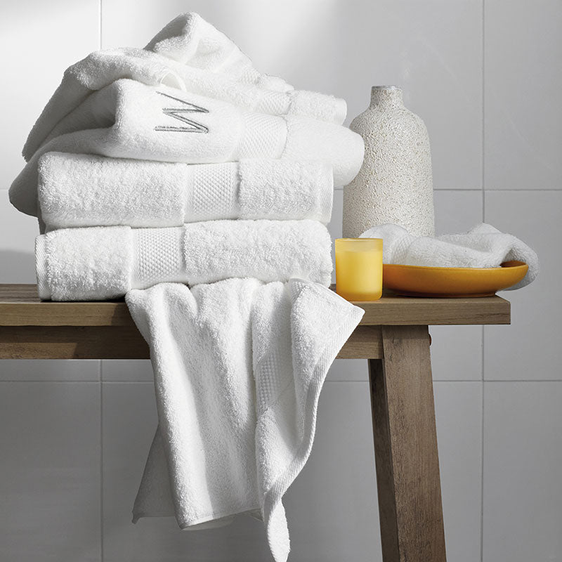 Sterling Supima® Cotton Washcloths, Set of 2 - White