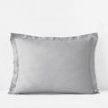 Premium Breathable Relaxed Linen Sham - Gray, King