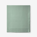 Classic Cool Cotton Percale Flat Bed Sheet - Thyme, Cal King