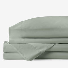 Classic Smooth Rayon Made From Bamboo Sateen Bed Sheet Set - Tarragon, Full