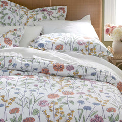 Garden Mirage Classic Cool Cotton Percale Comforter - White Multi, King/Cal. King