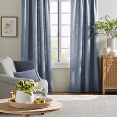 Texture Decorative Square Pillow Cover - Dusty Blue,  24 in. x 24 in.