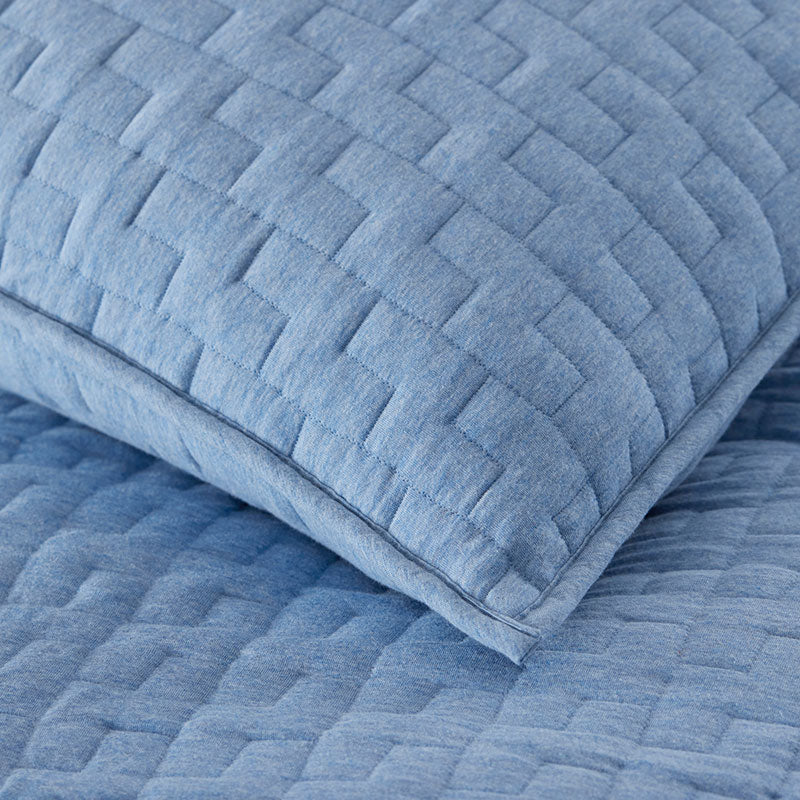 Air Layer Sham - Denim Blue, King