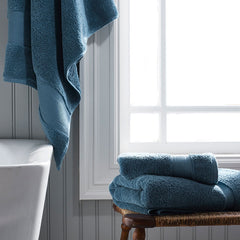 Regal Egyptian Cotton 6-Piece Bath Set - Ocean Blue